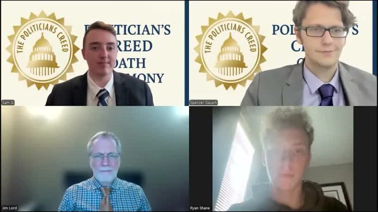 Samuel Grube’s Oath to His Constituents