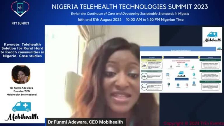 Telehealth Solution for Rural Hard to Reach communities in Nigeria- Case studies
